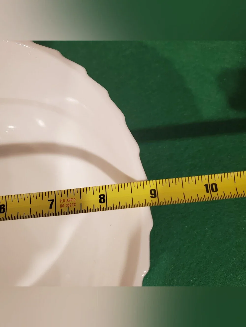 Vintage Weavetex Indiana Glass Basket Weave Milk Glass Bowl 8 3/4